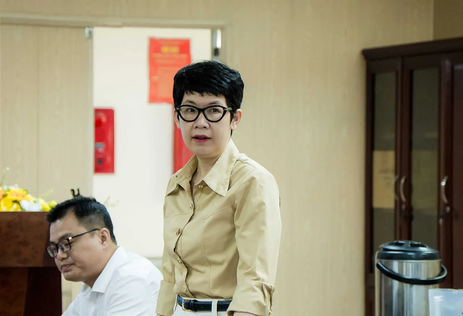 Bà Nguyễn Thùy Dương Phó Cục Trưởng Cục Bảo Trợ Xã Hội Chia Sẻ Tại Chương Trình đào Tạo. 1790563349