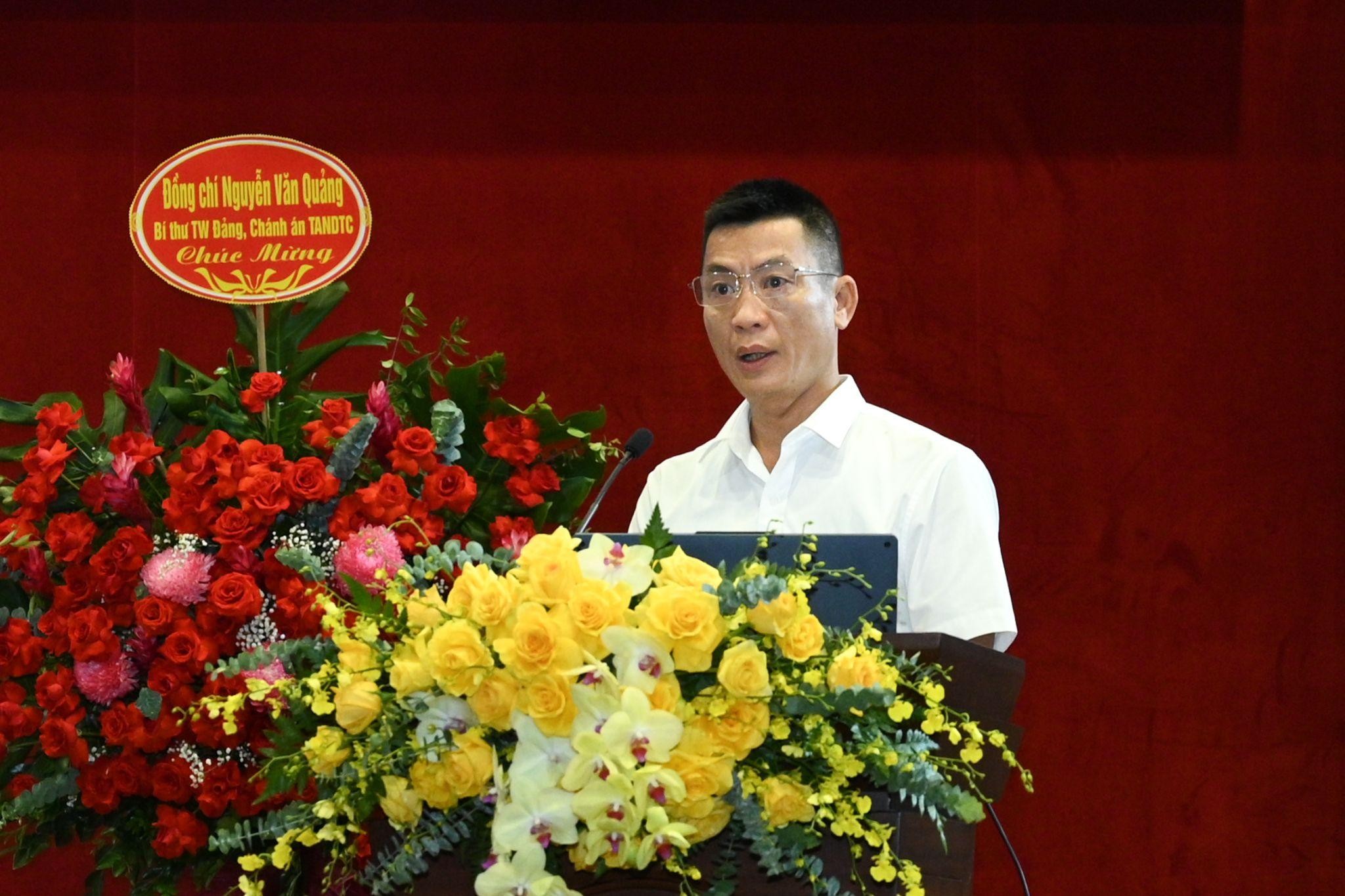 Chu Đức Anh, Vụ Trưởng Vụ Tổ Chức Cán Bộ, Tandtc Phát Biểu Khai Mạc Hội Nghị, Chia Sẻ Về Mục Tiêu, Giá Trị Của Việc Xây Dựng Và Triển Khai Nền Tảng 1789369888