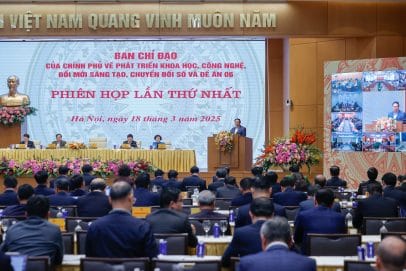 Lãnh đạo F-Solution đề xuất giải pháp tại phiên họp thứ nhất Ban Chỉ đạo của Chính phủ về phát triển KHCN, đổi mới sáng tạo, chuyển đổi số và Đề án 06